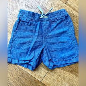 Janie and Jack chambray shorts